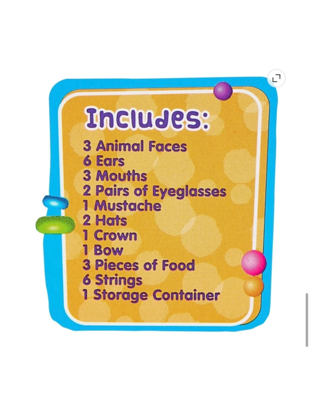 NEW Spark Create Imagine Animal Lacing Play Set One Size Blue Yellow